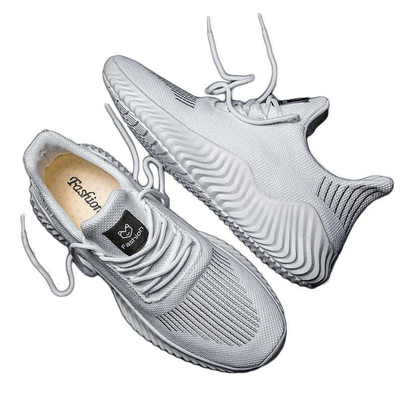 

Men's Causal Shoes 2021 Summer Running Shoes Men Breathable Black Snearkers Lightweight Vulcanize Shoes Walkking Gym Trainers