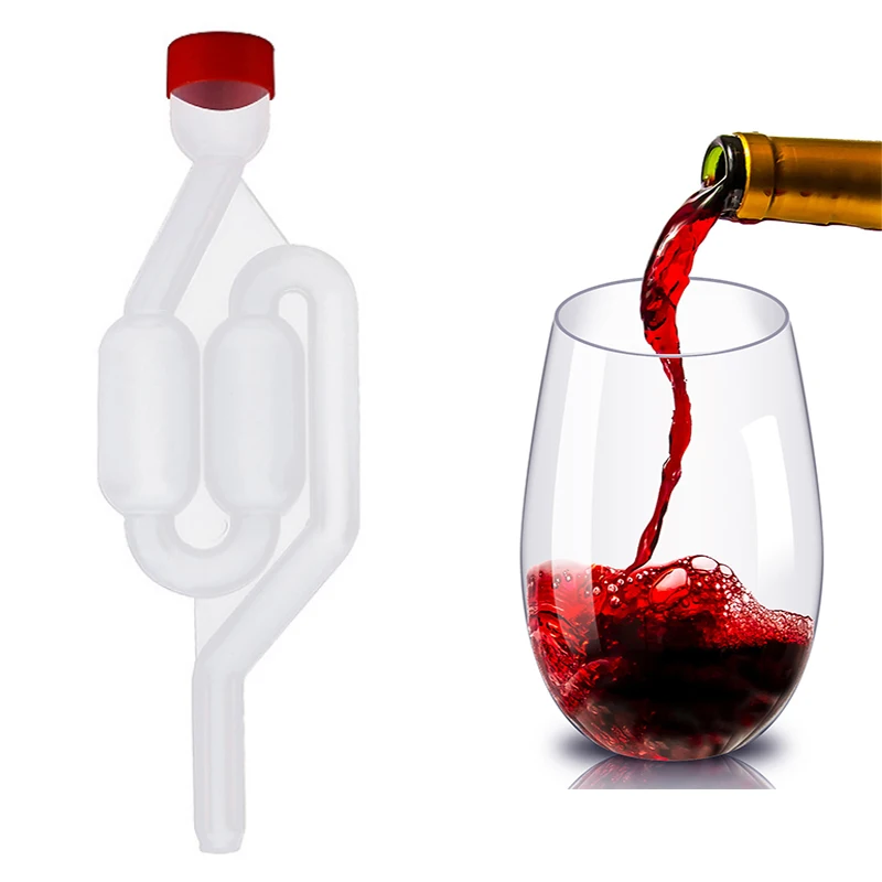 Винное уплотнение выпускной клапан соломы для домашнего пивоварения Вино