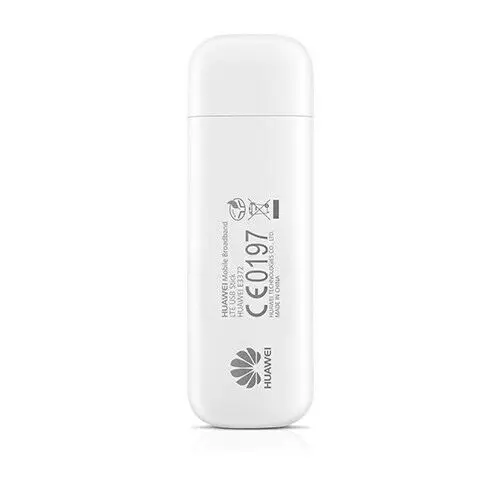 Huawei Unlocked E3372h-320 LTE/4G 150 Mbps USB Mobile Broadband Dongle (White)