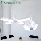 Kaguyahime 12 шт. светодиодный лампочка-футбольный мяч E27 40 Вт AC 85-265 в Складная Лампа E27 лампа-бомбилья Точечный светильник светодиодный светильник для дома светодиодный E27 лампа