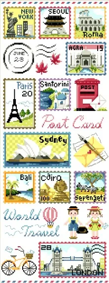 

Top MM Mouse avatar Counted Cross Stitch Kit Cross stitch RS cotton with cross stitch SODA G35