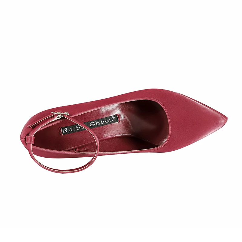 Tacones altos mujer женские пикантные туфли на платформе и каблуке красные туфли-лодочки
