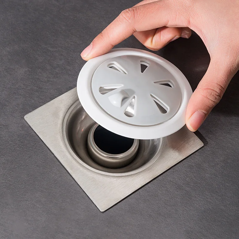 

Floor Drain Toilet Odor-proof Sealing Enclosure Floor Drain Plug Toilet Plugging Sewer Floor Drain CoverInsect-proof FloorDrain