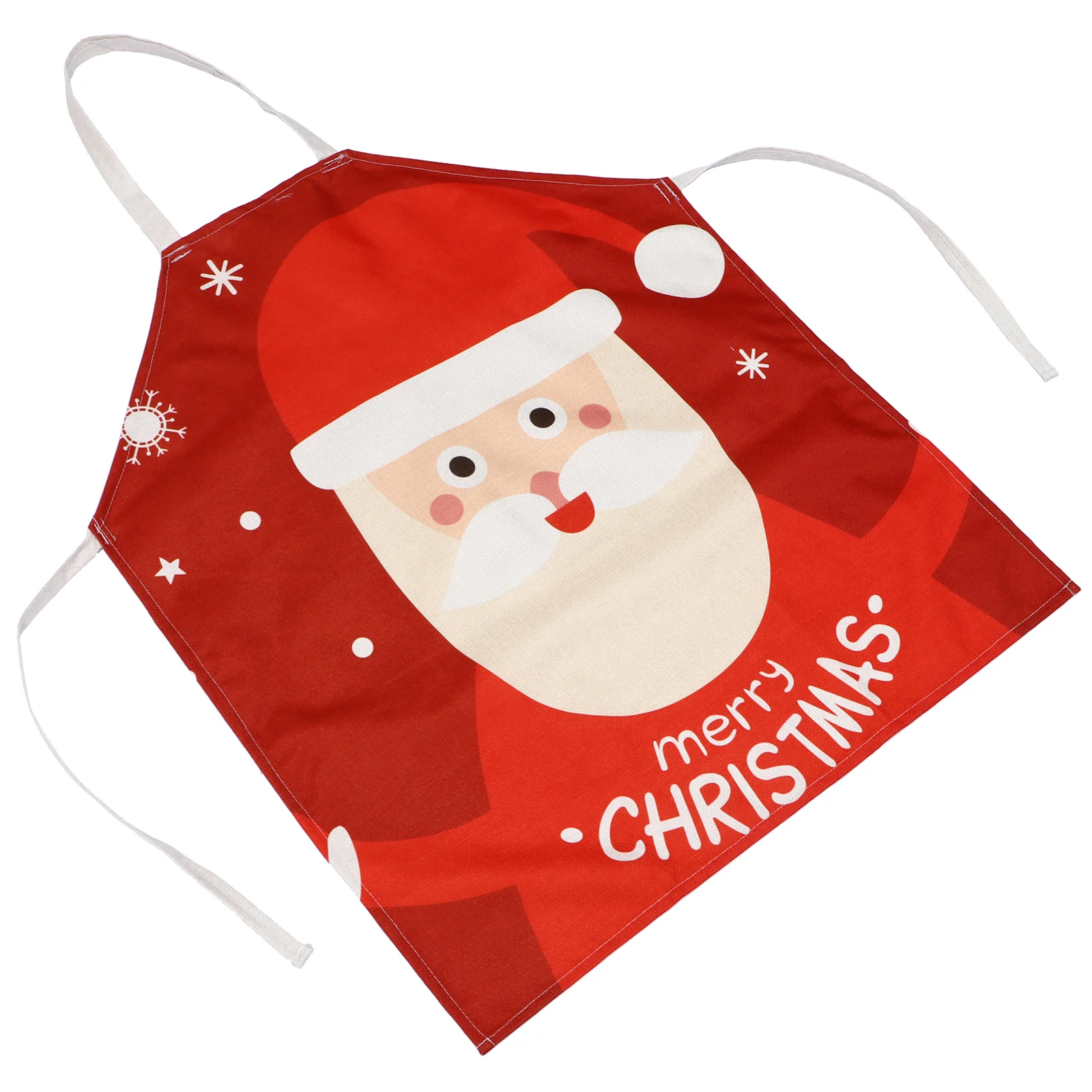 

1pc Christmas Apron Home Apron Creative Kitchen Apron Xmas Elements Apron