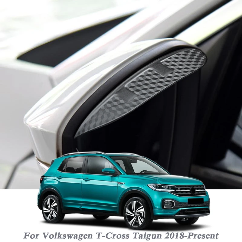 

Автомобильное зеркало заднего вида защита от дождя и бровей авто защита от снега солнцезащитный козырек защита для Volkswagen T-CROSS Taigun 2018-2023