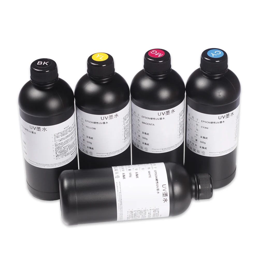 500 мл гибкие кожаные чернила для Epson UV планшетный принтер A3 A4 A2 L805 R1390 L1800 R2000 УФ