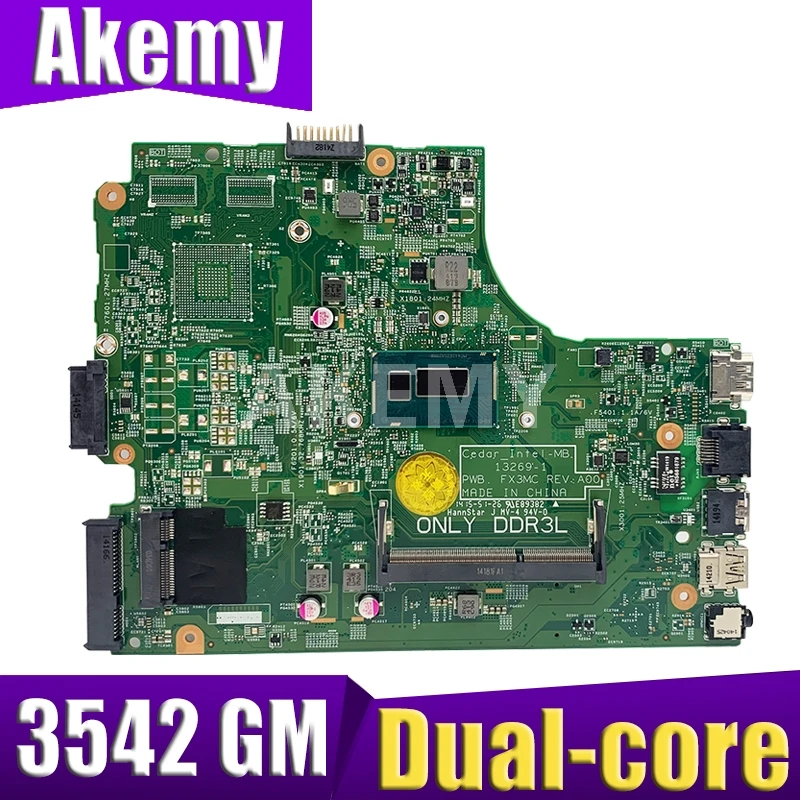 13269 1 Материнская плата для ноутбука For DELL Inspiron 3542 3442 оригинальная материнская