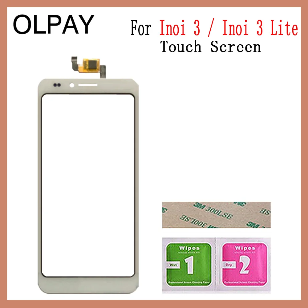 OLPAY 5," сенсорный экран для мобильного телефона для Inoi 3/Inoi 3 Lite сенсорный экран сенсор дигитайзер Переднее стекло и инструменты - Цвет: White No Tools