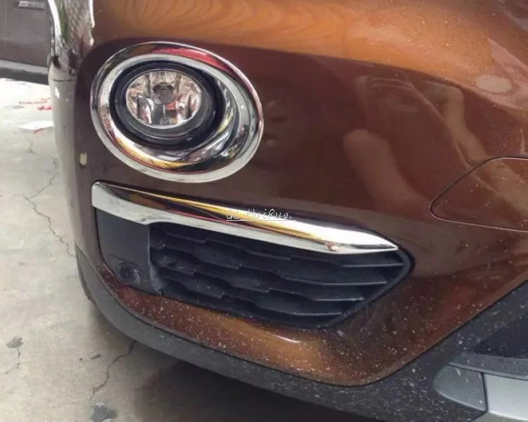 ABS хромированный передние противотуманные фары светильник лампы век Обложка