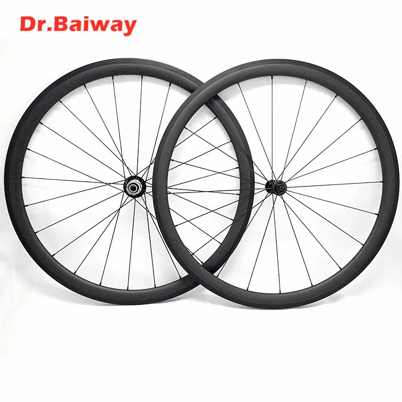 700c набор колес для карбонового дорожного велосипеда 60*25 мм клинчер V тормозные