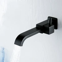 full copper toilet into wall type extended mop pool faucet single cold faucet black wash basin faucet