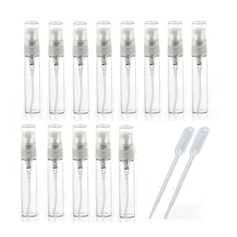 

20 шт косметика парфюмерия диспенсер 5 мл маленькие Стекло флакон духов прозрачный мелкие брызги спрея контейнеры для эфирных Масла, духи и ж...