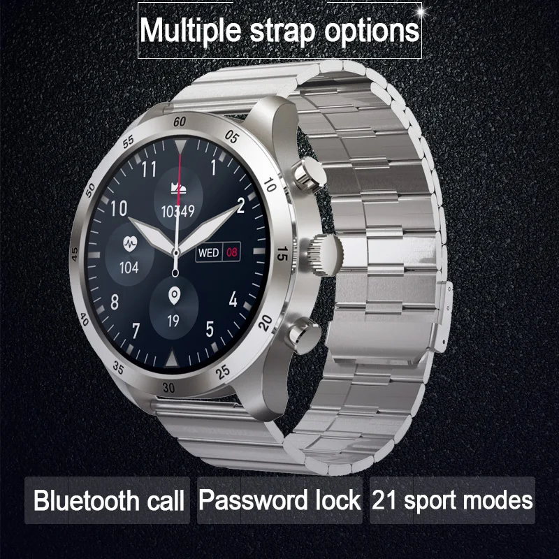 Rollstimi 2022 HDBluetooth Call Smart Watch Men Lady Music Player smartwatch For Android ios Business Sport Fitness Tracker
