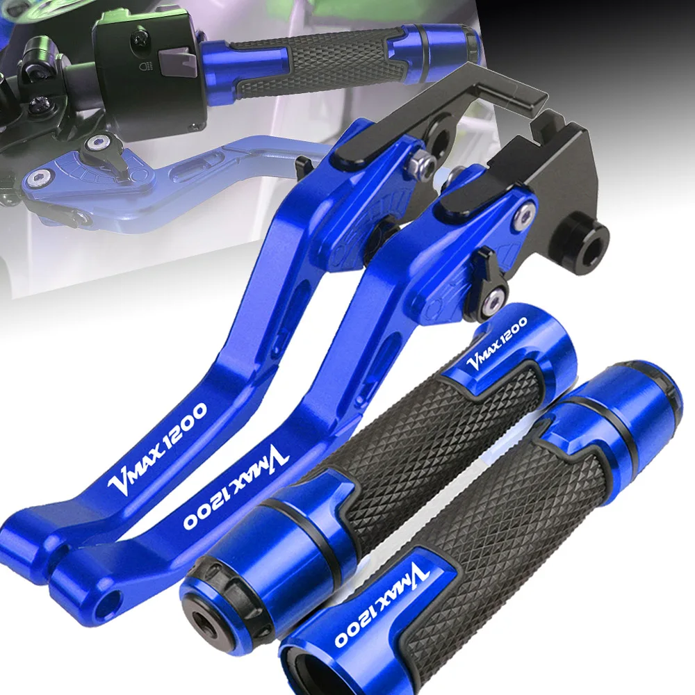 

Motorcycle aluminum Short Brake Clutch Lever handlebar handle FOR YAMAHA VMAX 1200 1985-2008 1986 1987 1989 1999 2000 2001 V MAX