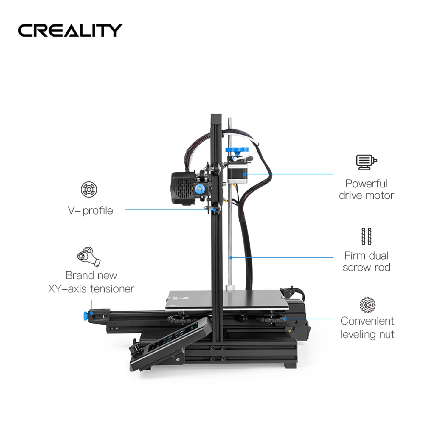 3d принтер 3д 3b printer diy kit электроника Комплект 3D-принтера Creality Ender 3 V2 полностью