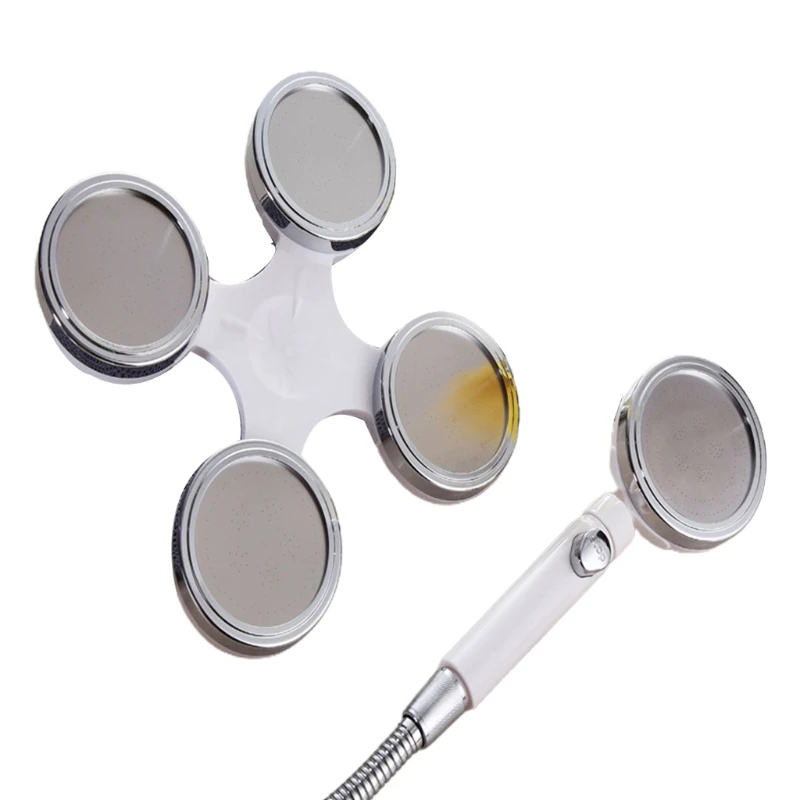 

High Pressure Shower Head Massage Shower One-key Water Stop Handheld Shower Top Spray and Handheld 2 In1 Shower Head