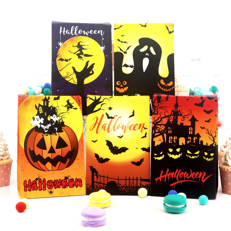 

Стандартные коробки для упаковки конфет, товары для вечеринок на свадьбу, Хэллоуин для детей, декор для дня рождения, подарочные бумажные па...