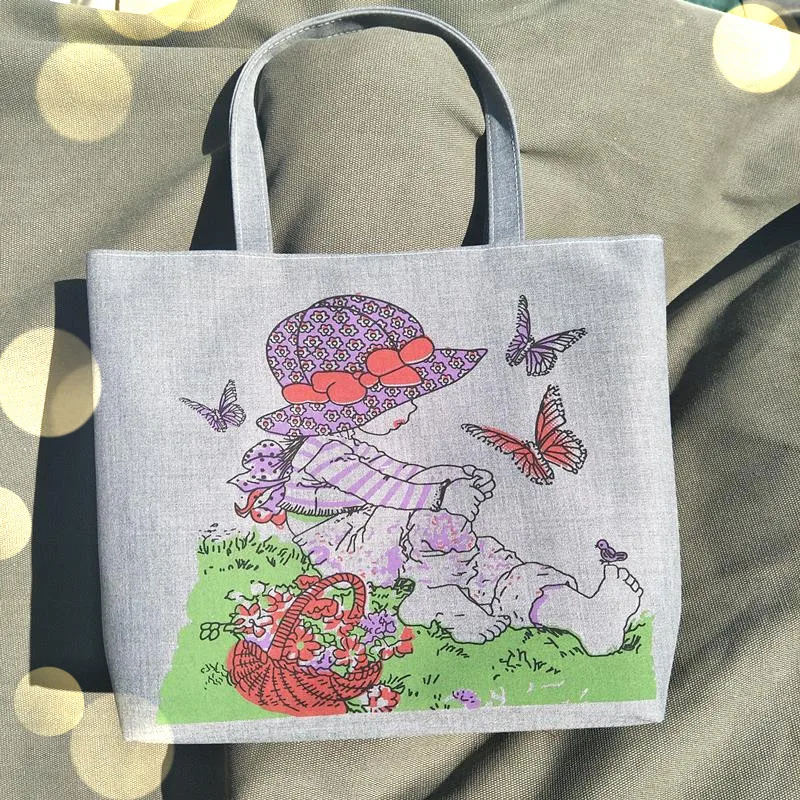 2019 New Style Zipper Canvas Bag Women's Art Environmental Protection Shopping Single Shoulder Handbag |