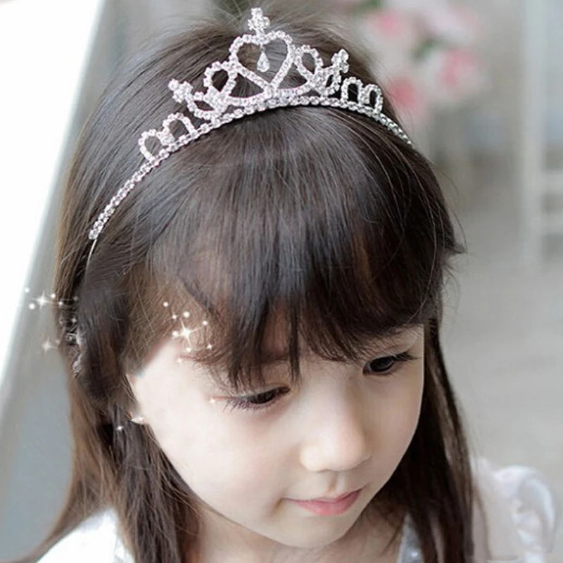 Tiaras de princesa para ni&ntilde;as y ni&ntilde;os, bandana para baile de graduaci&oacute;n, novia, dama de honor, accesorios para fiesta de boda, joyer&iacute;a para el cabello-0