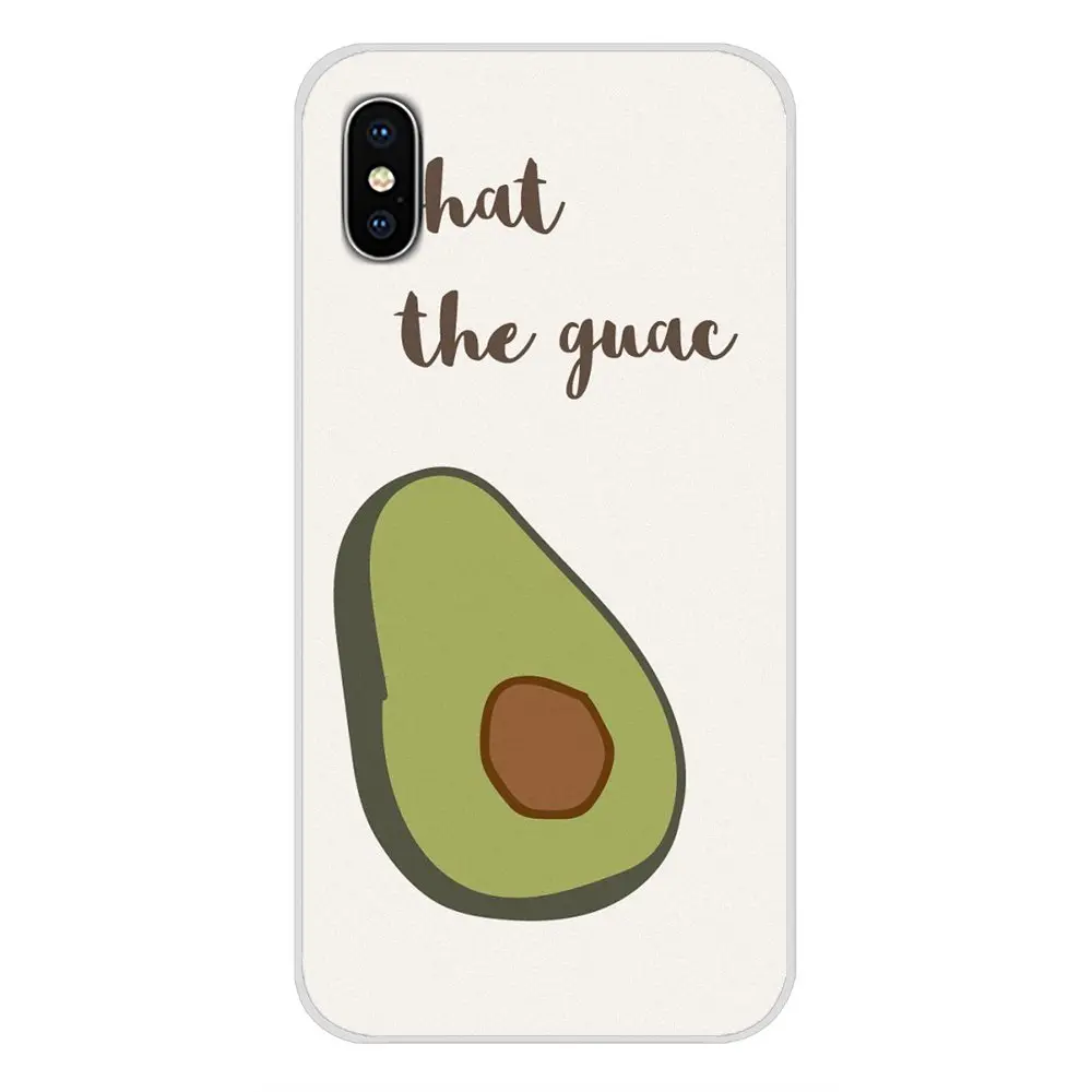 Аксессуары чехлы для телефонов Чехлы с милым рисунком авокадо еды Xiaomi Redmi 4A S2 Note 3
