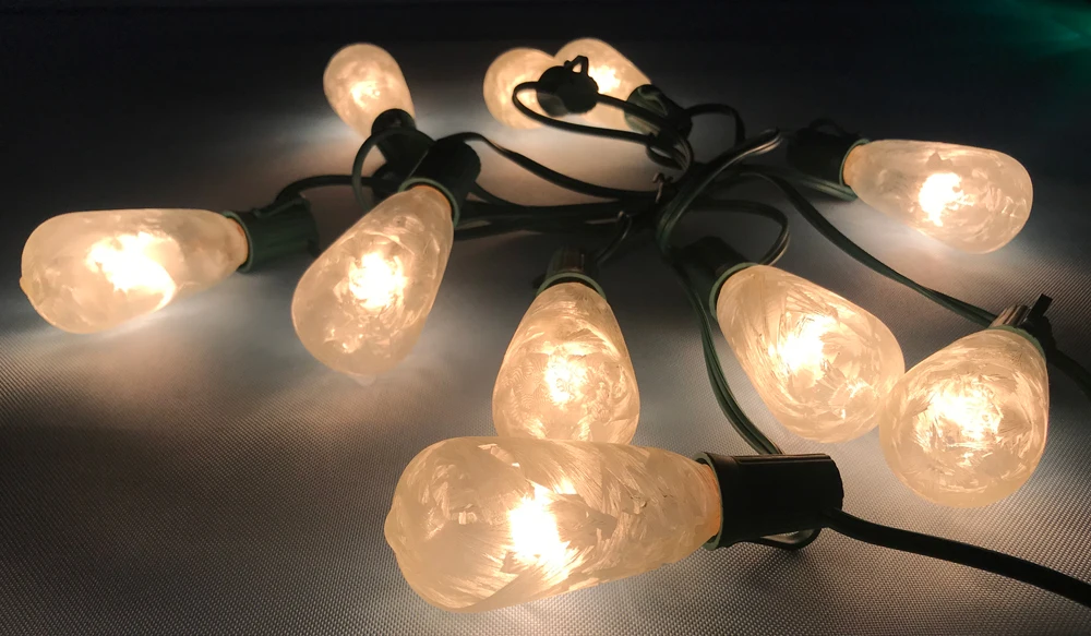 Toprex 3m E17 patio lights garden decor light chain christmas decoration lights indoor new year light home decor