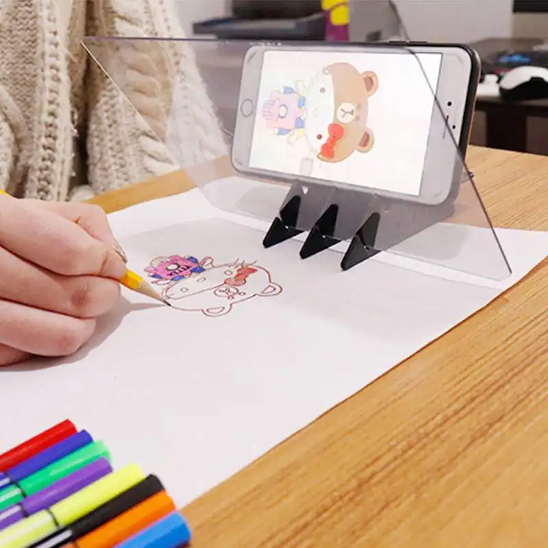 Светодиодный планшет для рисования, цифровой графический планшет, USB светодиодный светильник, коробка, копировальная доска, телефон, электронная художественная графическая живопись, письменный стол