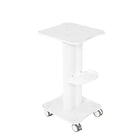 Тележка из АБС-пластика для салона красоты, для использования в салоне, на колесиках, алюминиевая подставка, запчасти для приборов личной гигиены, АБС-пластик для салона красоты Tr