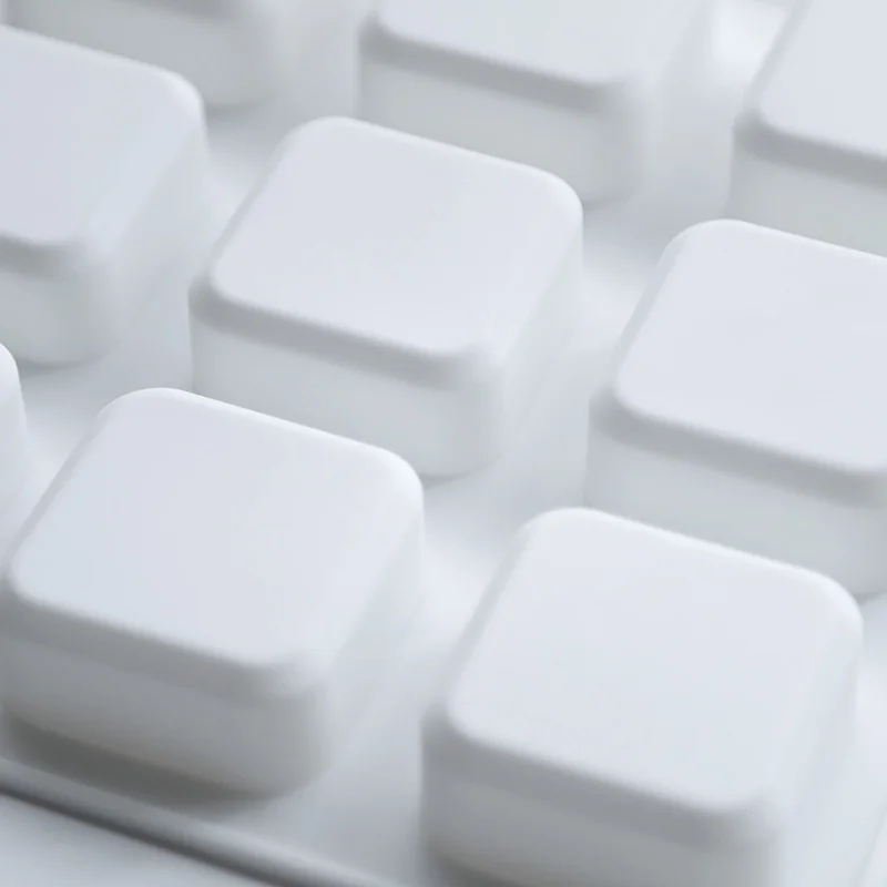 Силиконовая форма для мыла креативная квадратная ручной работы 9 полостей гибкая