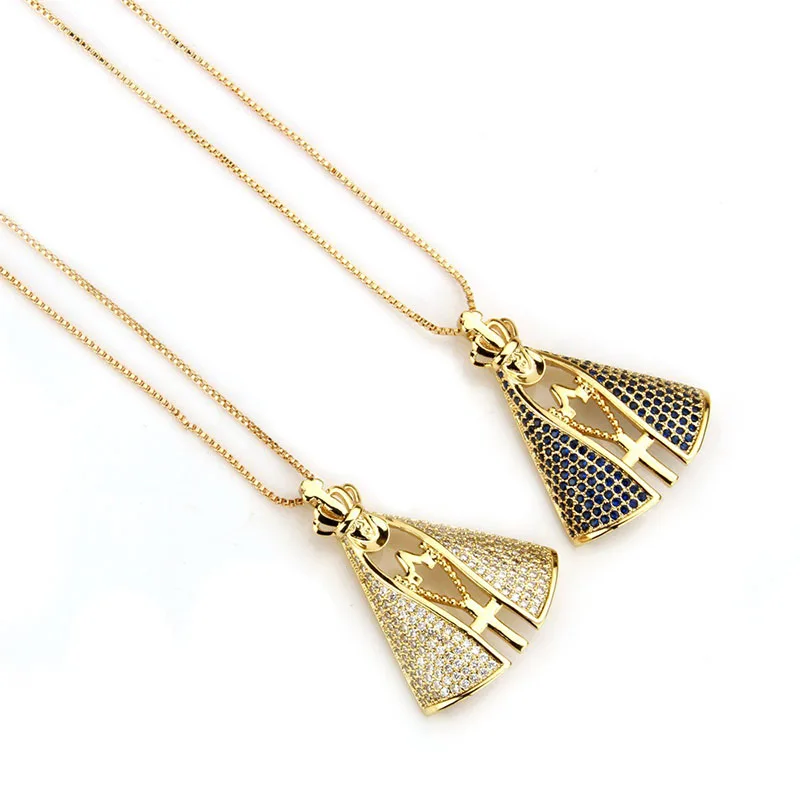 

Женская подвеска-цепочка Funmode, с кубическим цирконием AAA, FN185