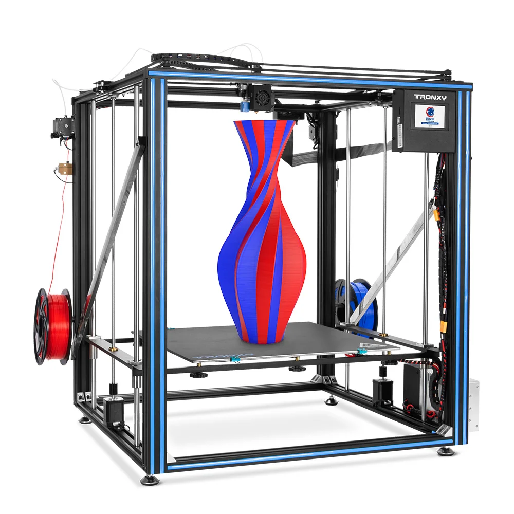 TRONXY новейший Модернизированный X5SA-500-2E 3D принтер TMC2209 ультра-тихий драйвер
