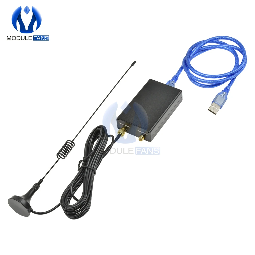 Ham Radio Receiver R820T+8232 100KHz-1.7GHz full band UV HF RTL-SDR USB Tuner | Электронные компоненты и