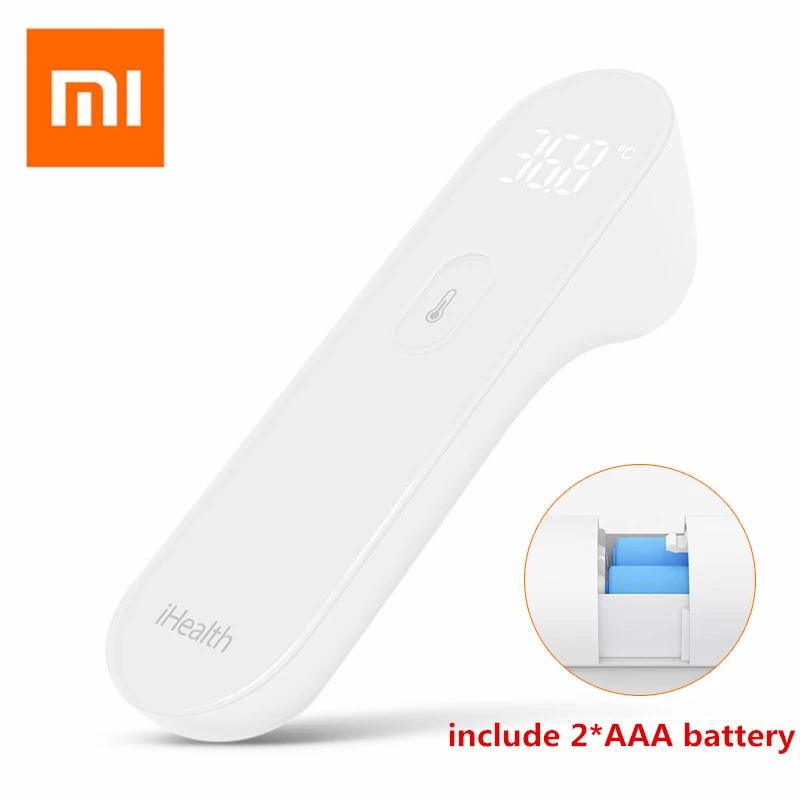 Xiaomi Mijia IHealth термометр электронный светодиодный цифровой дисплей Детский термометр Бесконтактный инфракрасный термометр для тела