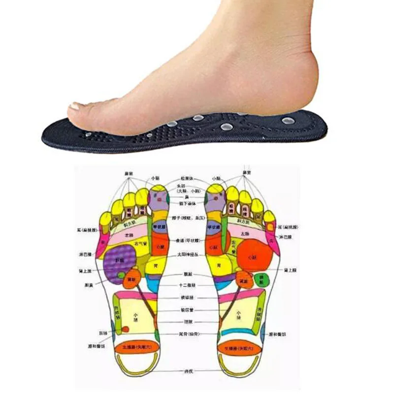 Стельки из пены с эффектом памяти для мужчин и женщин магнитная терапия стоп