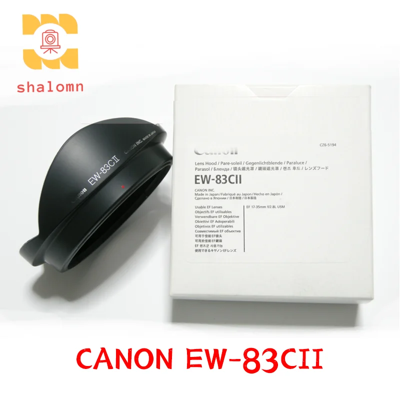 

Новая Оригинальная бленда для объектива 77 мм для Canon EW-83CII 17-35 17-35/2.8 17-35 мм F2.8L объектив