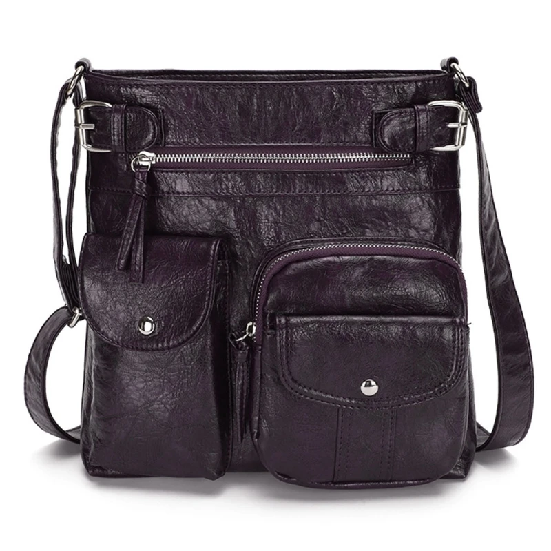

Crossbody Bag for Women Lady PU Leather Purses Shoulder Handbags Messenger