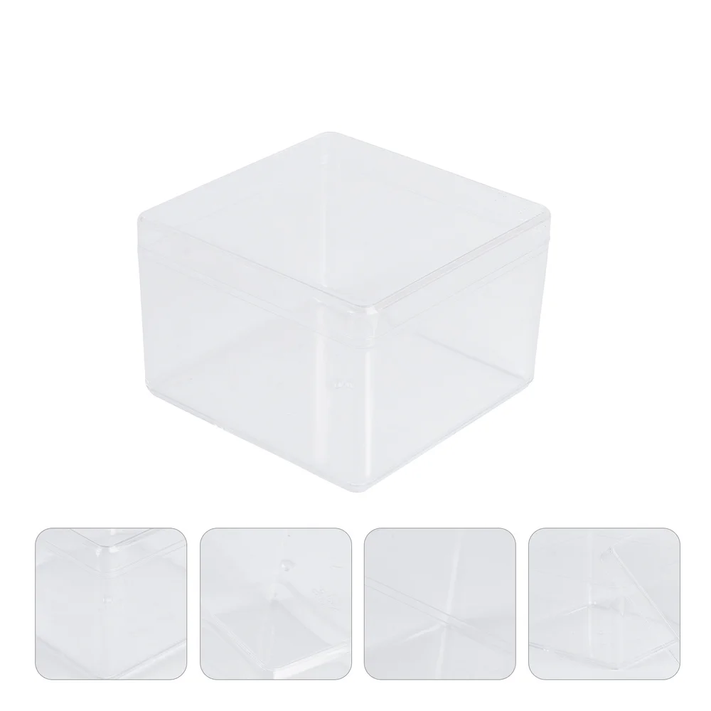

5pcs Figurine Display Cases Transparent Model Collection Display Boxes