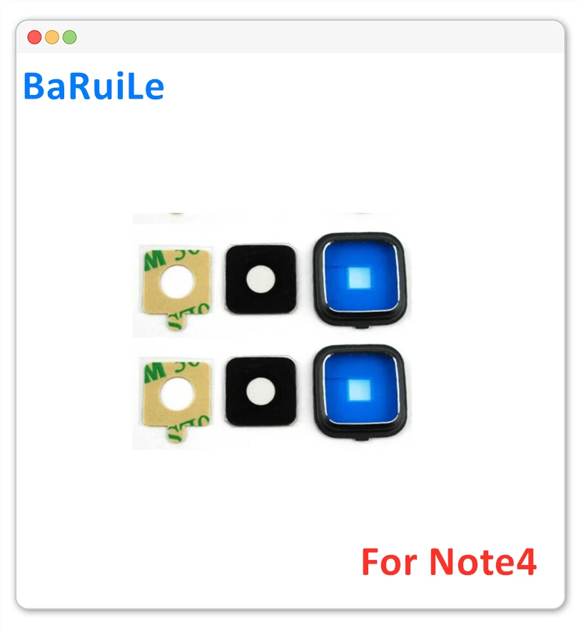 20 шт. рамка для объектива камеры стекло наклейка на 3 м SamSung Note 4 N910 запасные