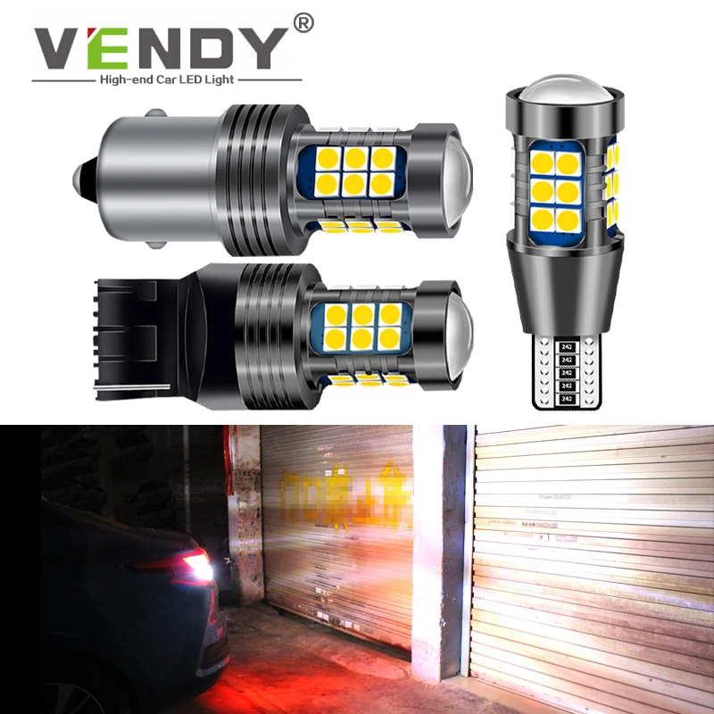 

2x Canbus LED Reverse Light Lamp Bulb W16W T15 P21W BA15S W21W For suzuki swift jimny grand vitara sx4 subaru forester impreza