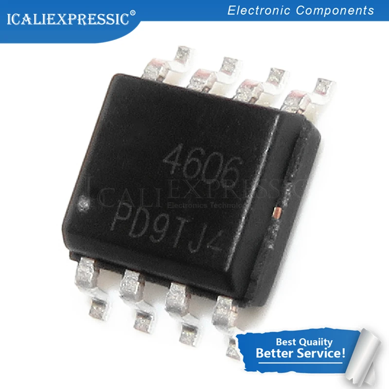 

10PCS AO4606 SOP8 AO4606C SOP 4606A SMD 4606 SOP-8