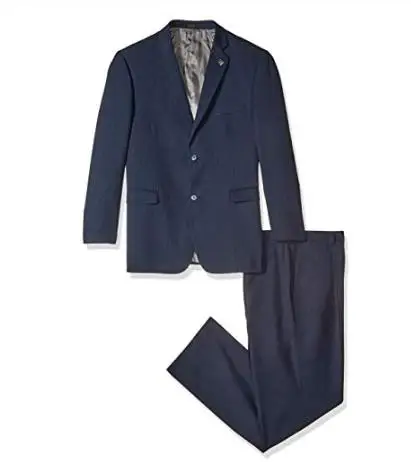 2020 Custom Slim Fit Elegant Mens Charcoal Gray 2 Piece wedding suits groomsmen best men Smoking traje hombre Costume Homme | Мужская