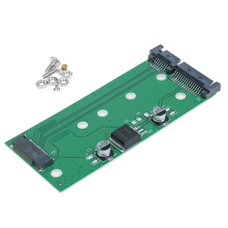

Ноутбук SSD NGFF M.2 до 2,5 дюймов 15 контактов SATA3 ПК преобразователь адаптер с винтами