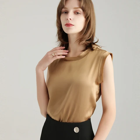 Женская майка SuyaDream из шелка