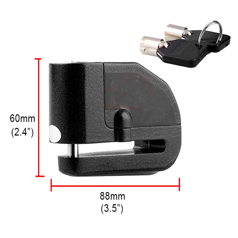 Универсальный замок сигнализации для мотоцикла велосипеда Противоугонный