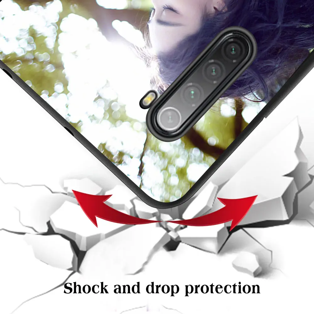 

Case For Xiaomi Redmi Note 9 8 7 10X 8T 6 Pro Mi Note 10 9 8 9T Pro SE A3 A2 Lite F1 Phone Cases Black Soft Cover Capa Landscape