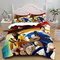 popular switch game duvet cover set eu single double king us twin full queen size bedclothes
