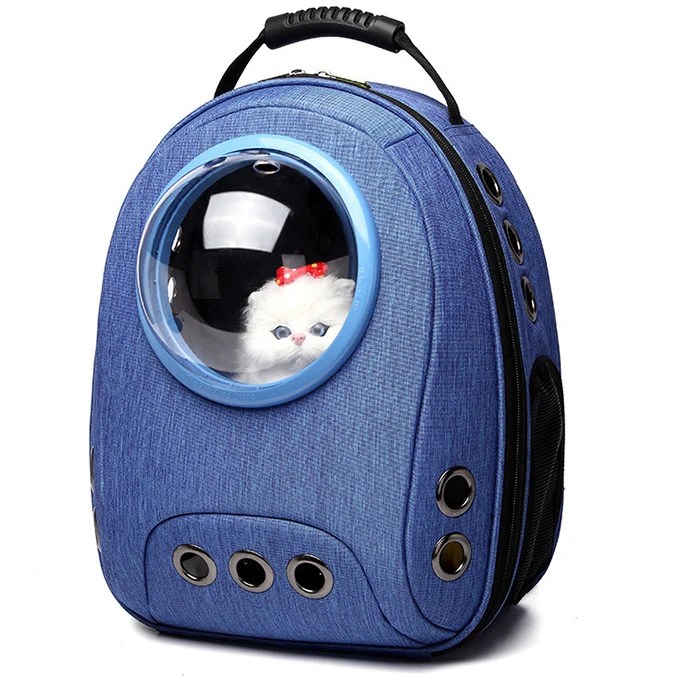 Рюкзак переноска для домашних животных уличная походная дорожная сумка щенков