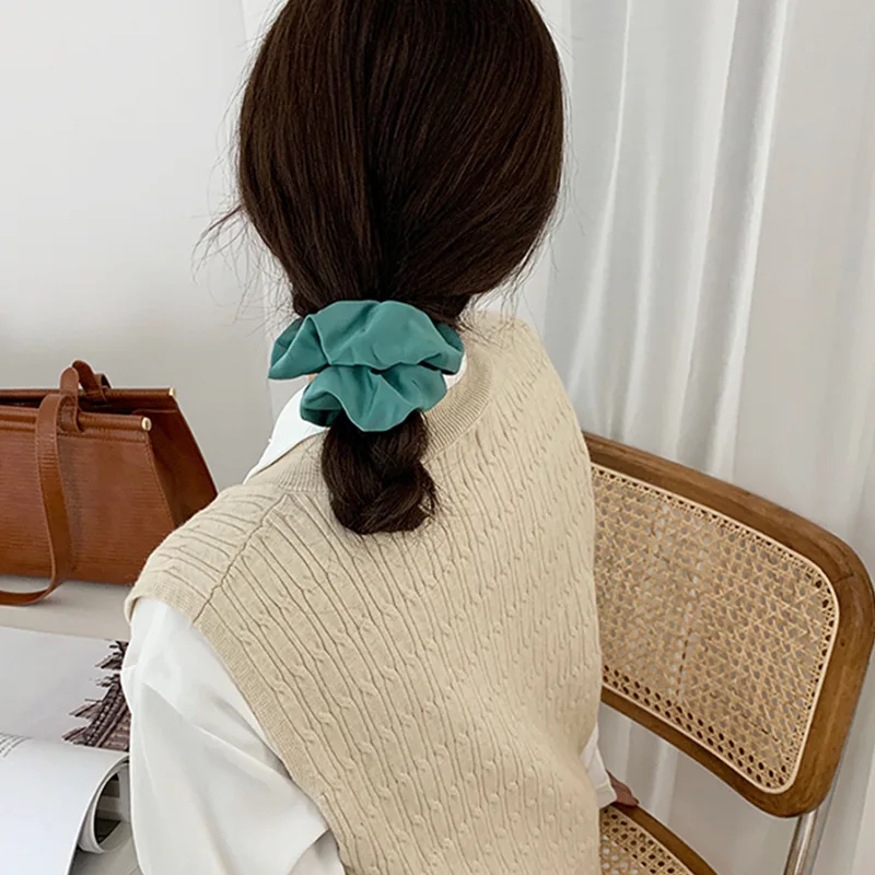 Резинка для волос женская эластичная мягкая резинка прически конский хвост