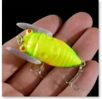 1 шт. приманки для насекомых в виде цикады из рыболовная приманка 4 5 см/5g воблер