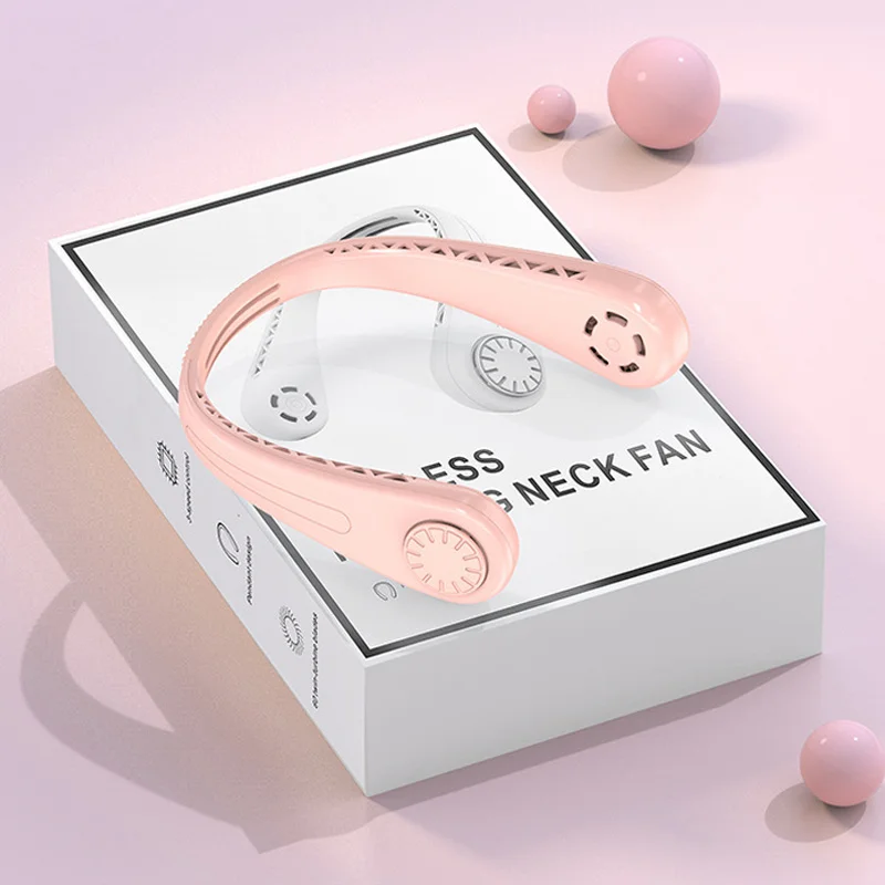 

Leafless Hanging Neck Fan USB Sports Fan Charging Ultra-quiet Portable Small Electric Fan Portable Air Conditioner Fan Outdoor