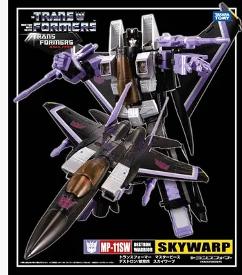 Takara Tomy Трансформеры роботы MP11SW MP-11 SW деформация Skywarp фигурка коллекционная игрушка
